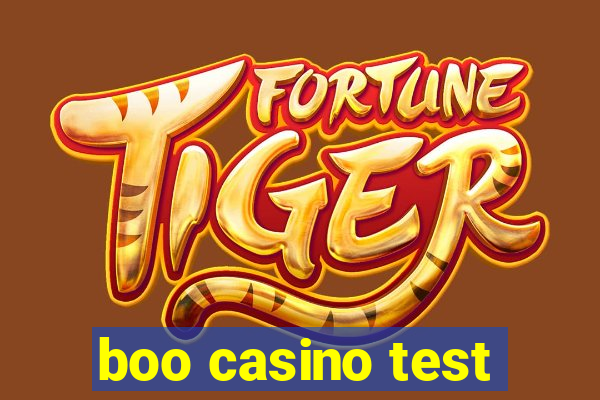 boo casino test