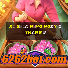 xổ số đà nẵng ngày 2 tháng 8