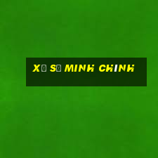 xổ số minh chính