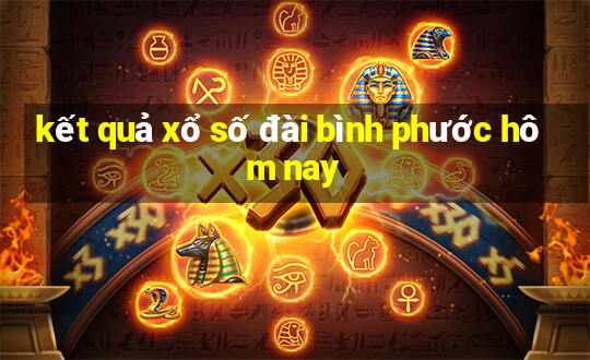 kết quả xổ số đài bình phước hôm nay