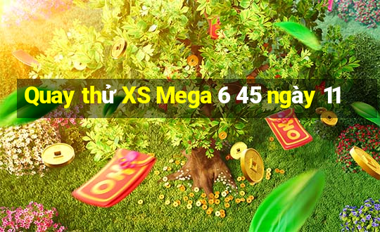 Quay thử XS Mega 6 45 ngày 11