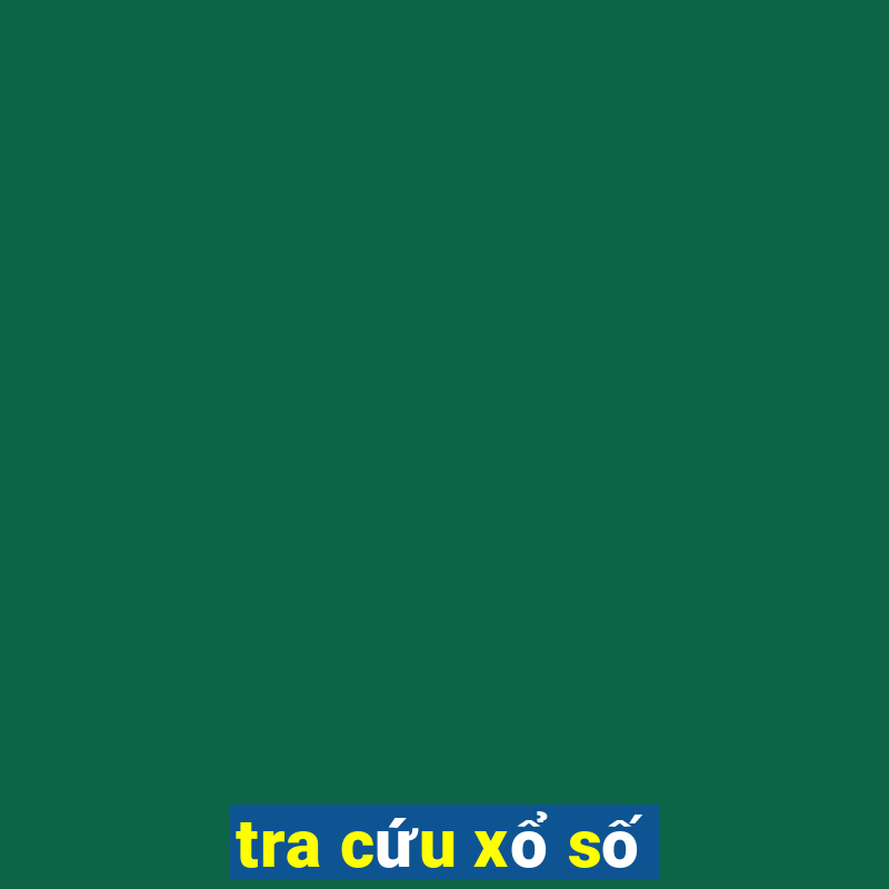 tra cứu xổ số