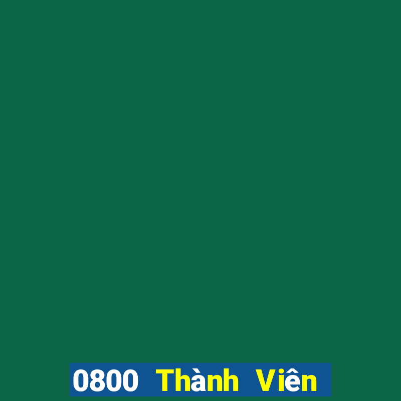 0800 Thành Viên Xổ Số