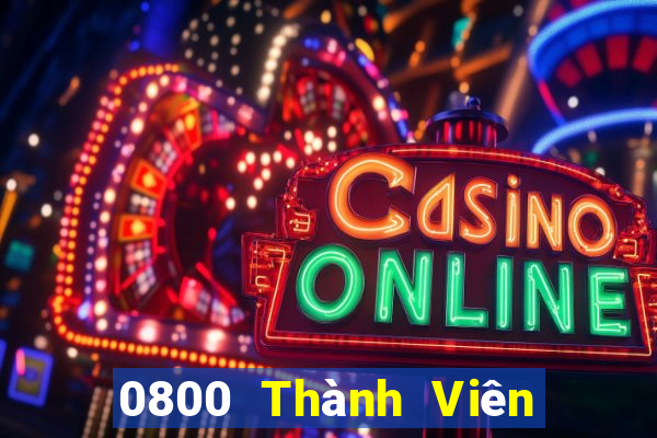 0800 Thành Viên Xổ Số