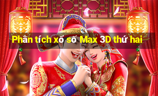 Phân tích xổ số Max 3D thứ hai