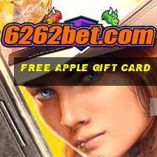 free apple gift card