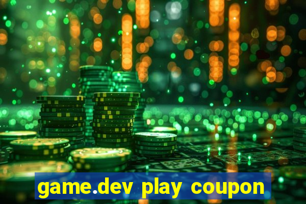 game.dev play coupon