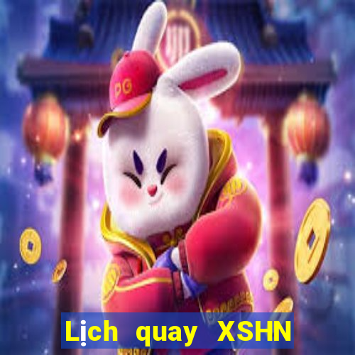 Lịch quay XSHN ngày thứ năm