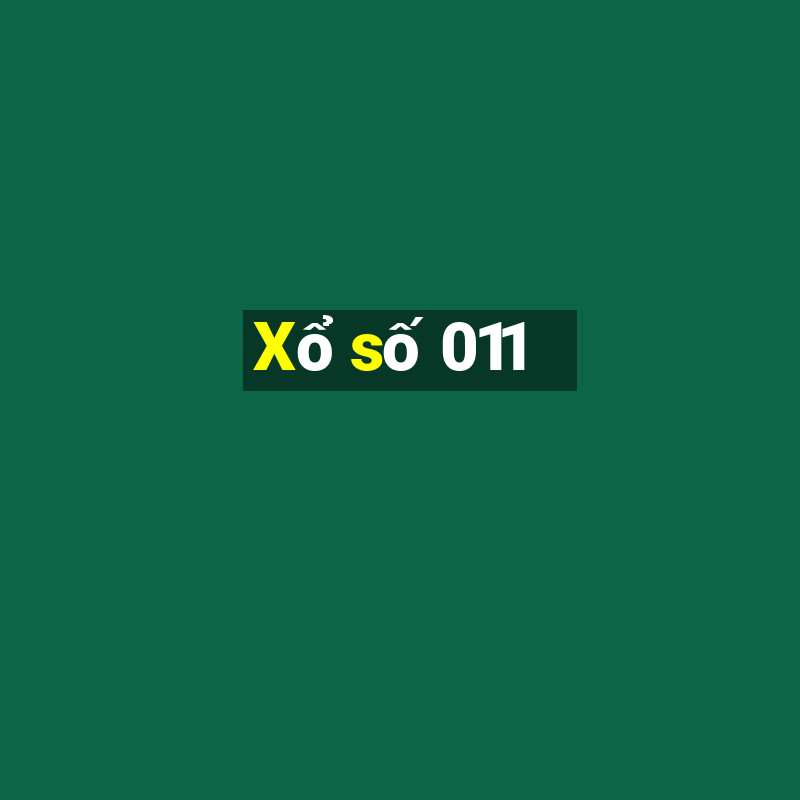 Xổ số 011