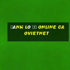 đánh lô đề online caovietnet