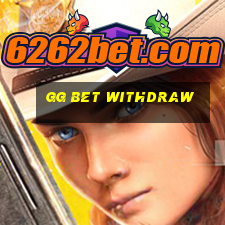 gg bet withdraw