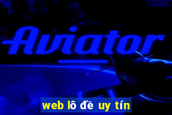 web lô đề uy tín