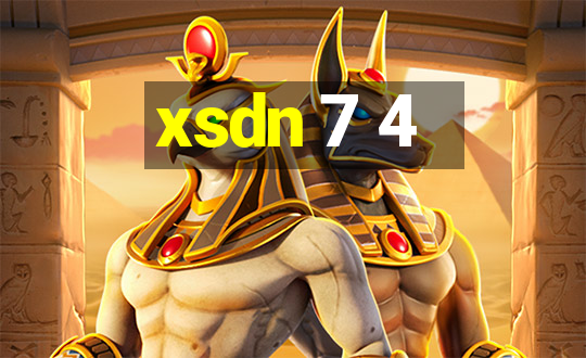 xsdn 7 4