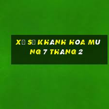 xổ số khánh hòa mùng 7 tháng 2