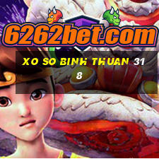 xo so binh thuan 31 8