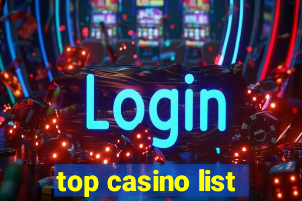 top casino list