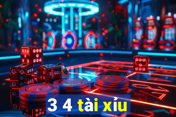 3 4 tài xỉu