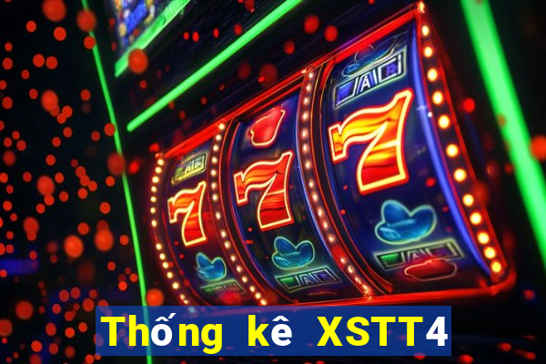 Thống kê XSTT4 Thứ 2