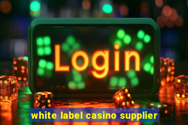 white label casino supplier