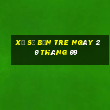 xổ số bến tre ngày 20 tháng 09