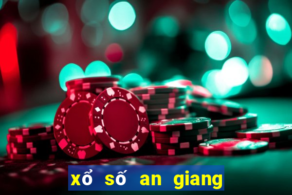 xổ số an giang 25 tháng 1