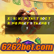 xổ số kiến thiết sóc trăng ngày 9 tháng 11