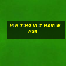 Nền tảng Việt nam wnsr