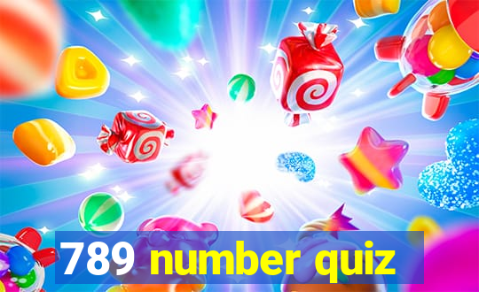 789 number quiz