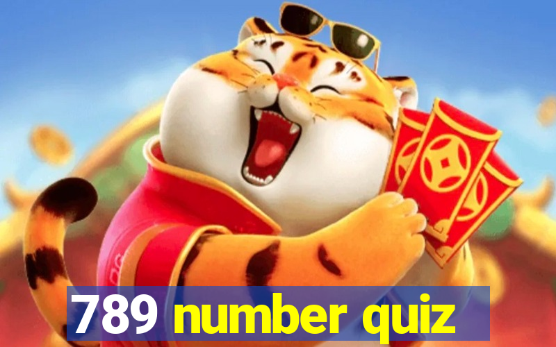 789 number quiz