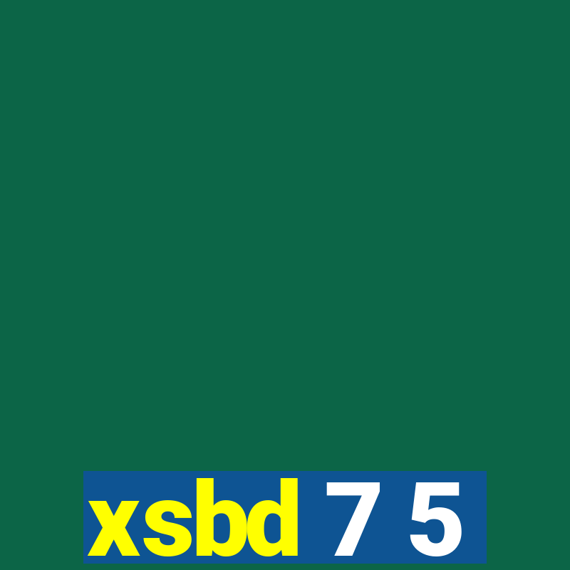 xsbd 7 5