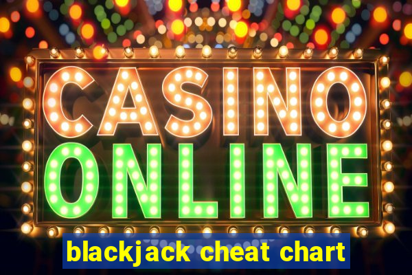 blackjack cheat chart