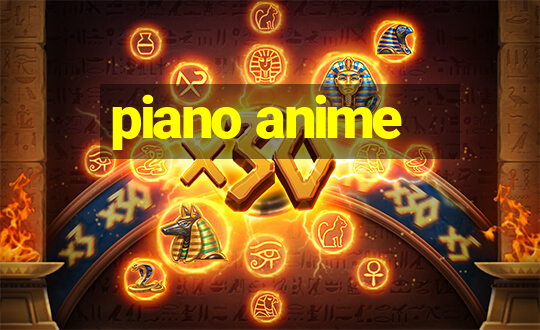 piano anime