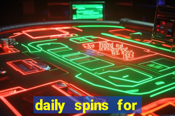 daily spins for coin master