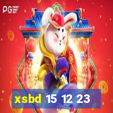 xsbd 15 12 23