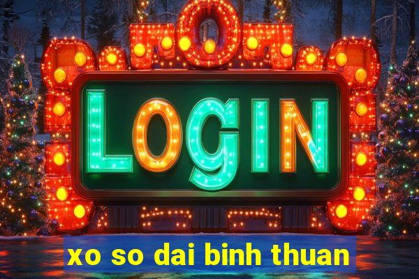 xo so dai binh thuan