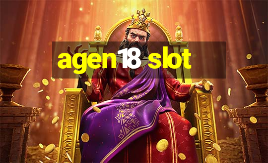 agen18 slot