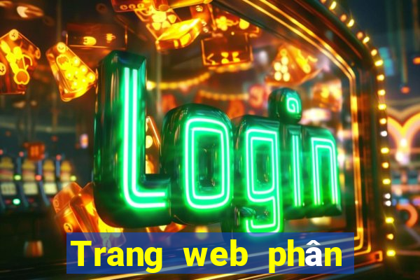 Trang web phân tích xổ số