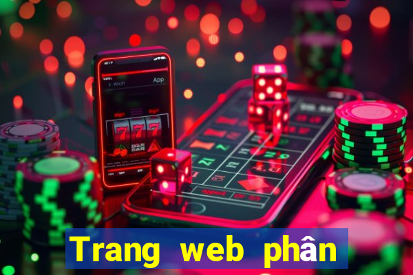 Trang web phân tích xổ số