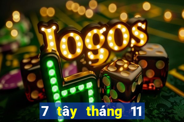 7 tây tháng 11 xổ số miền nam