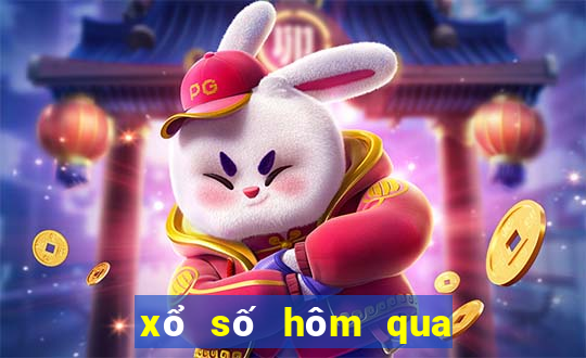 xổ số hôm qua thứ tư