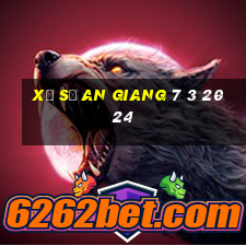 xổ số an giang 7 3 2024