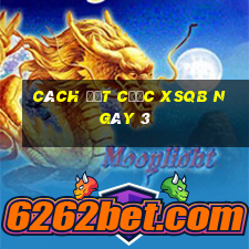 Cách đặt cược XSQB ngày 3