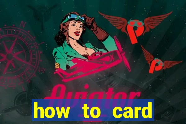 how to card counting blackjack