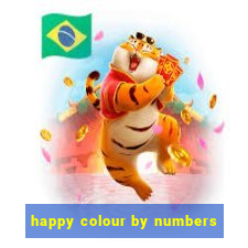 happy colour by numbers