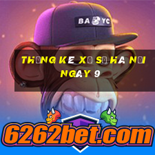 Thống kê Xổ Số hà nội ngày 9