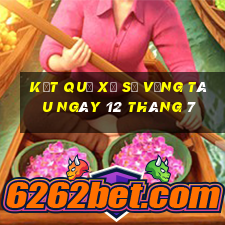 kết quả xổ số vũng tàu ngày 12 tháng 7