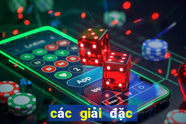 các giải đặc biệt miền bắc