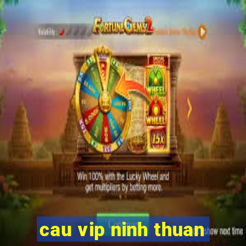 cau vip ninh thuan