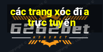 các trang xóc đĩa trực tuyến