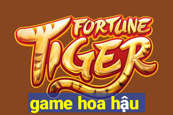 game hoa hậu